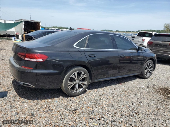 2021 Volkswagen Passat 2.0T SE with VIN 1VWSA7A32MC004771, listed as a Copart auction lot 53316455 with 48,067 mi miles and Salvage Title. Bid and sale history available at carsss.com. Image 3.