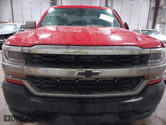 2016 Chevrolet Silverado 1500 Work Truck with VIN 1GCVKNEH5GZ371625, listed as a IAAI auction lot 41278231 with 84,502 mi miles. Bid and sale history available at carsss.com. Image 12.
