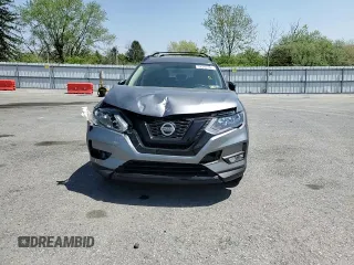 2018 Nissan Rogue SV with VIN 5N1AT2MV8JC725841, listed as a Copart auction lot 54369105 with 113,047 mi miles and Salvage Title. Bid and sale history available at DreamBid. Image 14.