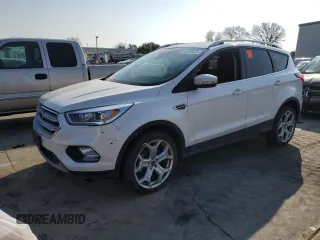 2019 Ford Escape Titanium with VIN 1FMCU9J99KUA06485, listed as a Copart auction lot 43290505 with 101,424 mi miles and Clean Title. Bid and sale history available at carsss.com. Image 1.