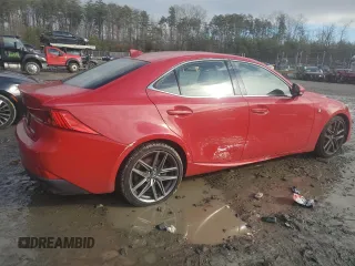2017 Lexus IS 350 with VIN JTHCE1D28H5014273, listed as a Copart auction lot 85163664 with 46,567 mi miles and Salvage title. Bid and sale history available at DreamBid. Image 3.