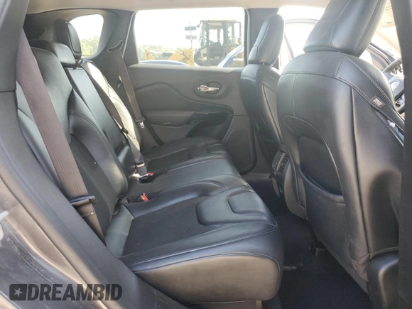 2021 Jeep Cherokee Altitude with VIN 1C4PJLLB4MD220993, listed as a Copart auction lot 53300585 with 92,387 mi miles and Salvage title. Bid and sale history available at DreamBid. Image 12.