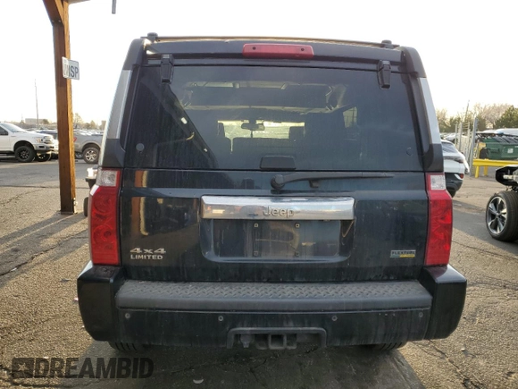 2007 Jeep Commander Limited with VIN 1J8HG58P07C671618, listed as a Copart auction lot 50188145 with 199,352 mi miles and Salvage title. Bid and sale history available at DreamBid. Image 6.