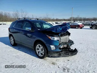 2021 Chevrolet Equinox Premier z VIN 2GNAXNEV3M6138086, wystawiony jako Copart lot #41781105 z przebiegiem 18 008 mil mil oraz Szkoda całkowita • Salvage title. Historia ofert i sprzedaży dostępna na DreamBid. Obrazek 15.