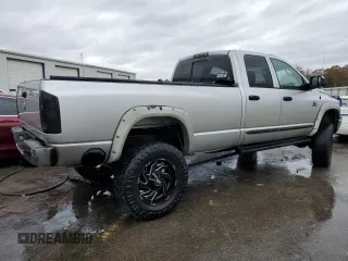 2007 Dodge Ram 2500 SLT with VIN 1D7KS28C97J535626, listed as a Copart auction lot 84511694 with 279,671 mi miles and Salvage Title. Bid and sale history available at carsss.com. Image 3.
