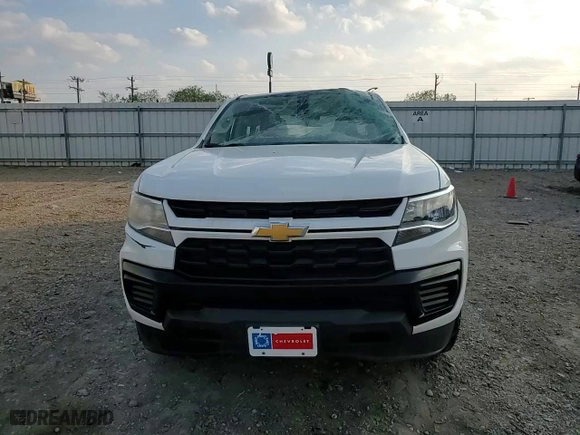 2022 Chevrolet Colorado 2WD Work Truck with VIN 1GCGSBEA0N1300502, listed as a Copart auction lot 86659344 with 26,473 mi miles and Salvage Title. Bid and sale history available at carsss.com. Image 11.