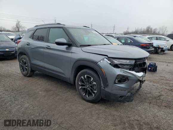 2022 Chevrolet TrailBlazer LT with VIN KL79MPS2XNB007243, listed as a Copart auction lot 39924064 with 47,670 mi miles and . Bid and sale history available at DreamBid. Image 4.