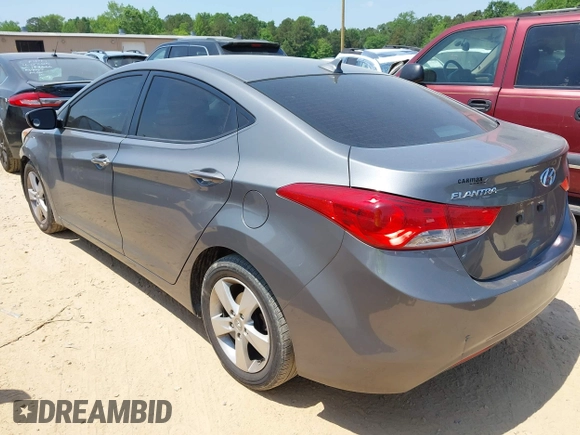 2013 Hyundai Elantra GLS with VIN 5NPDH4AE4DH417819, listed as a IAAI auction lot 42163626 with 135,370 mi miles and . Bid and sale history available at DreamBid. Image 3.