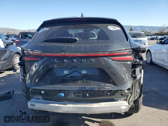 2024 Lexus NX with VIN JTJAGCEZ7R5009008, listed as a Copart auction lot 42492905 with 15,237 mi miles and Salvage Title. Bid and sale history available at carsss.com. Image 6.