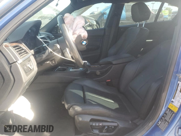 2015 BMW 3 Series 335i xDrive with VIN WBA3B9G58FNR93124, listed as a Copart auction lot 73853504 with 105,967 mi miles and Salvage Title. Bid and sale history available at carsss.com. Image 7.