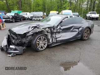 2016 Ford Mustang EcoBoost with VIN 1FA6P8TH6G5307665, listed as a Copart auction lot 55615395 with 177,127 mi miles and Salvage Title. Bid and sale history available at DreamBid. Image 1.