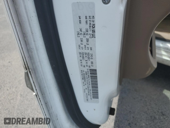 2016 Chrysler Town & Country Touring with VIN 2C4RC1BG8GR260127, listed as a Copart auction lot 60160004 with 211,161 mi miles and Salvage Title. Bid and sale history available at DreamBid. Image 13.