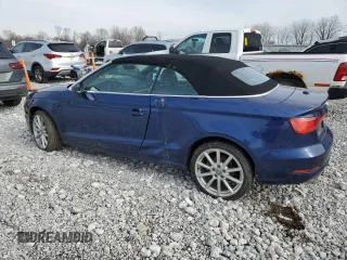2015 Audi A3 1.8T Premium with VIN WAU6CLFF5F1128880, listed as a Copart auction lot 43601195 with 40,964 mi miles and Salvage Title. Bid and sale history available at carsss.com. Image 2.
