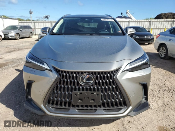 2022 Lexus NX with VIN JTJHKCFZ9N2004738, listed as a Copart auction lot 64939214 with 18,489 mi miles and Salvage Title. Bid and sale history available at carsss.com. Image 5.