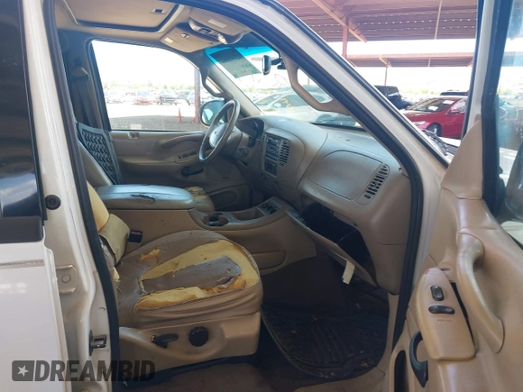 2002 Ford Expedition Eddie Bauer with VIN 1FMRU17L12LA07649, listed as a IAAI auction lot 42141662 with 219,492 mi miles and . Bid and sale history available at DreamBid. Image 5.