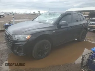 2022 Audi Q5 S line Premium z VIN WA1GAAFY0N2070523, wystawiony jako Copart lot #59548755 z przebiegiem 35 267 mil mil oraz Szkoda całkowita • Salvage title. Historia ofert i sprzedaży dostępna na DreamBid. Obrazek 1.