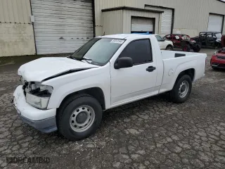 2012 Chevrolet Colorado Work Truck with VIN 1GCCSBF96C8152802, listed as a Copart auction lot 85813184 with 129,920 mi miles and Salvage Title. Bid and sale history available at carsss.com. Image 1.