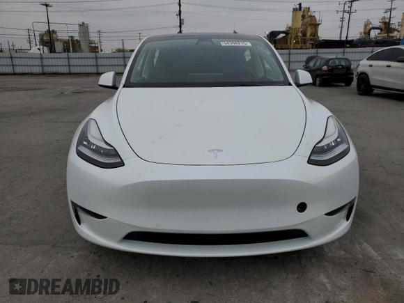 2022 Tesla Model Y Long Range z VIN 7SAYGDEE3NF481660, wystawiony jako Copart lot #54398215 z przebiegiem 48 587 mil mil oraz Szkoda całkowita • Salvage title. Historia ofert i sprzedaży dostępna na DreamBid. Obrazek 5.