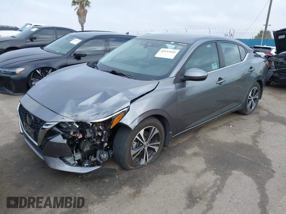 2022 Nissan Sentra SV z VIN 3N1AB8CV9NY211458, wystawiony jako IAAI lot #42131866 z przebiegiem 55 363 mil mil oraz . Historia ofert i sprzedaży dostępna na DreamBid. Obrazek 17.