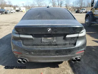 2017 BMW 5 Series 540i with VIN WBAJE5C3XHG916144, listed as a Copart auction lot 47305575 with 72,483 mi miles and Salvage Title. Bid and sale history available at carsss.com. Image 6.
