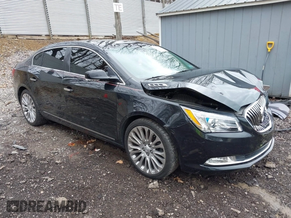 2014 Buick LaCrosse Premium II with VIN 1G4GF5G39EF172201, listed as a IAAI auction lot 41963281 with 106,231 mi miles and . Bid and sale history available at DreamBid. Image 1.