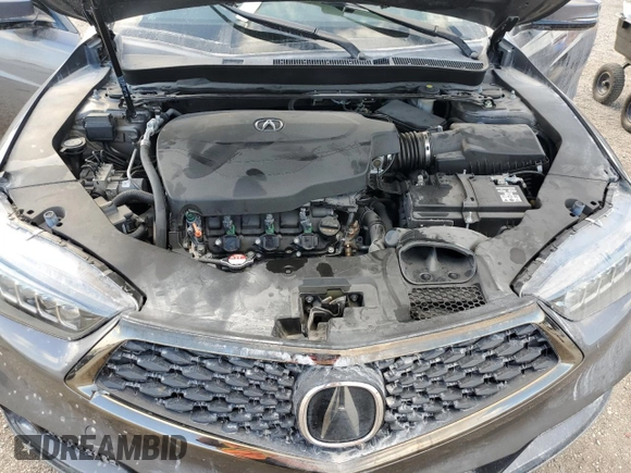2020 Acura TLX w/A-Spec Pkg with VIN 19UUB3F69LA001401, listed as a Copart auction lot 80886844 with 0 mi miles and Salvage Title. Bid and sale history available at carsss.com. Image 11.