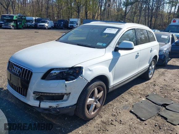 2013 Audi Q7 Premium Plus z VIN WA1LGAFE7DD000118, wystawiony jako IAAI lot #42061733 z przebiegiem 126 673 mil mil oraz . Historia ofert i sprzedaży dostępna na DreamBid. Obrazek 17.