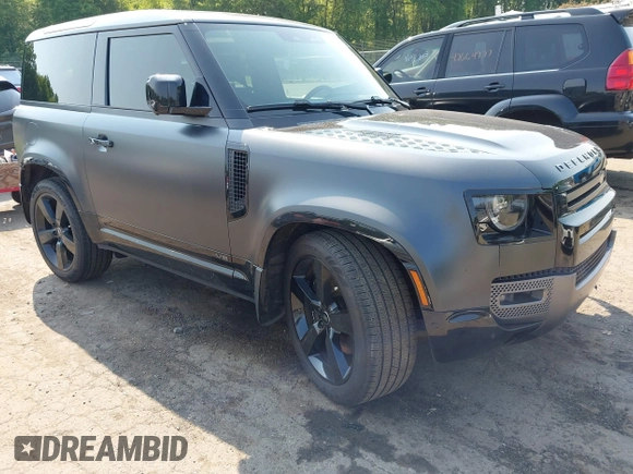 2023 Land Rover Defender with VIN SALEW6EE6P2161939, listed as a IAAI auction lot 42621426 with 33,333 mi miles and . Bid and sale history available at DreamBid. Image 1.