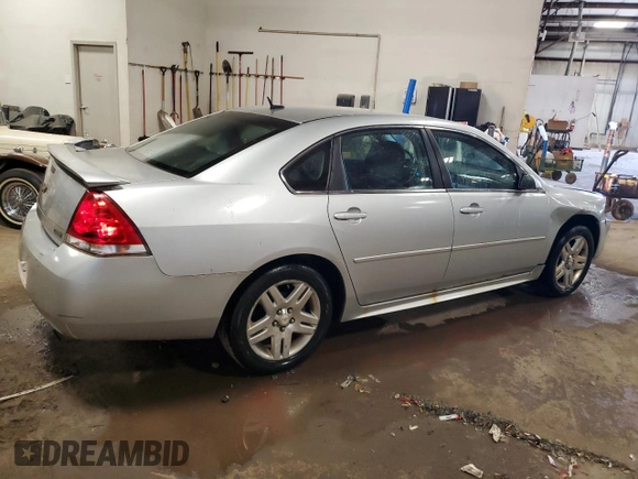 2012 Chevrolet Impala LT Retail with VIN 2G1WB5E33C1115472, listed as a Copart auction lot 54706825 with 283,656 mi miles and Clean Title. Bid and sale history available at DreamBid. Image 3.