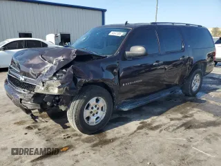 2009 Chevrolet Suburban LS z VIN 1GNFC16J99R225928, wystawiony jako Copart lot #54547305 z przebiegiem 203 556 mil mil oraz Szkoda całkowita • Salvage title. Historia ofert i sprzedaży dostępna na DreamBid. Obrazek 1.