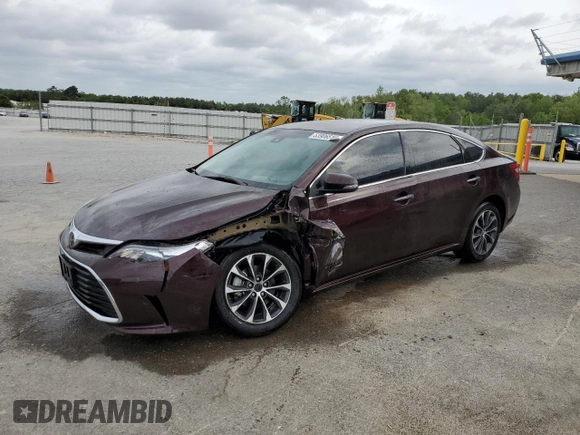 2018 Toyota Avalon XLE with VIN 4T1BK1EB0JU285145, listed as a Copart auction lot 53906515 with 95,642 mi miles and Salvage Title. Bid and sale history available at DreamBid. Image 1.