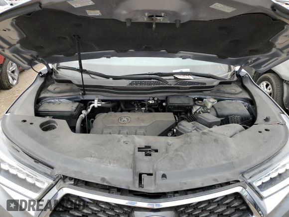 2017 Acura MDX Sport Hybrid w/Advance Pkg with VIN 5FRYD7H74HB001746, listed as a Copart auction lot 66066562 with 47,204 mi miles. Bid and sale history available at carsss.com. Image 7.