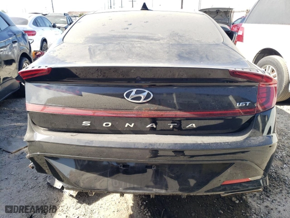 2022 Hyundai Sonata SEL Plus with VIN 5NPEJ4J23NH136577, listed as a Copart auction lot 60500774 with 17,011 mi miles and Salvage Title. Bid and sale history available at carsss.com. Image 6.