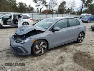 2022 Volkswagen GTI with VIN WVWH87CD6NW145969, listed as a Copart auction lot 44954364 with 62,122 mi miles and . Bid and sale history available at DreamBid. Image 1.