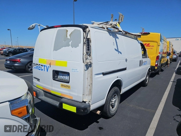 2012 Chevrolet Express Cargo z VIN 1GCWGFCA8C1179156, wystawiony jako IAAI lot #42619582 z przebiegiem 168 910 mil mil oraz . Historia ofert i sprzedaży dostępna na DreamBid. Obrazek 11.