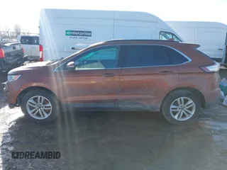 2017 Ford Edge SEL with VIN 2FMPK4J88HBB50397, listed as a IAAI auction lot 41748770 with 95,300 mi miles. Bid and sale history available at carsss.com. Image 15.