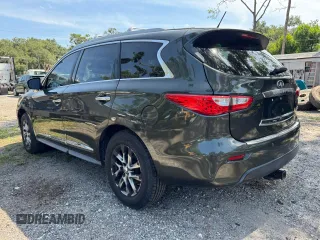 2014 Infiniti QX60 with VIN 5N1AL0MN8EC541946, listed as a Copart auction lot 64878725 with 138,680 mi miles and Clean title. Bid and sale history available at DreamBid. Image 3.