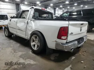 2017 Ram 1500 Big Horn with VIN 3C6RR7LT5HG505218, listed as a Copart auction lot 81803064 with 161,667 mi miles and Salvage Title. Bid and sale history available at carsss.com. Image 2.