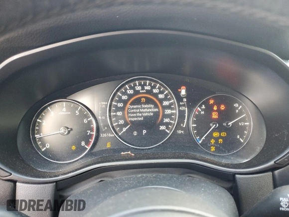 2023 Mazda CX-50 S Premium with VIN 7MMVABDM6PN133662, listed as a Copart auction lot 79394114 with 32,616 mi miles and Salvage Title. Bid and sale history available at DreamBid. Image 9.