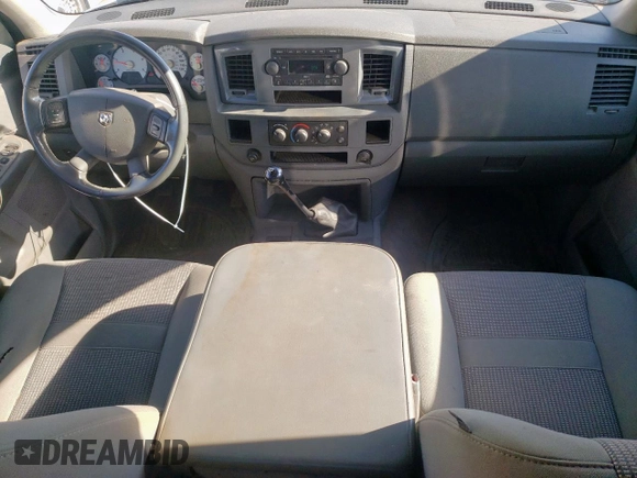 2007 Dodge 2500 SLT with VIN 3D7KR28C37G721529, listed as a Copart auction lot 54500465 with 167,983 mi miles and Clean title. Bid and sale history available at DreamBid. Image 8.