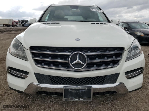 2012 Mercedes-Benz M-Class ML 350 BlueTEC with VIN 4JGDA2EB5CA094617, listed as a Copart auction lot 43713155 with 212,752 mi miles and Clean Title. Bid and sale history available at carsss.com. Image 5.