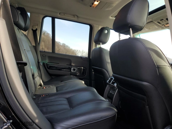 2012 Land Rover Range Rover HSE with VIN SALME1D41CA380382, listed as a Copart auction lot 50295555 with 97,949 mi miles and Clean Title. Bid and sale history available at carsss.com. Image 11.