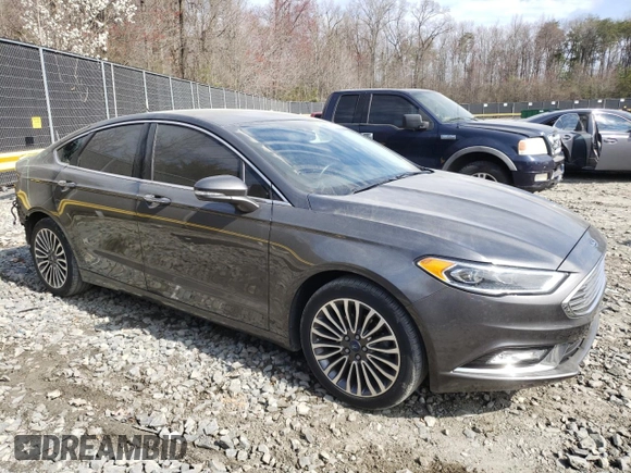 2017 Ford Fusion SE with VIN 3FA6P0HD0HR194186, listed as a Copart auction lot 50779665 with 110,448 mi miles and Salvage Title. Bid and sale history available at DreamBid. Image 4.