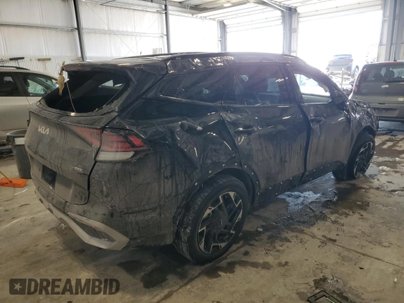 2024 Kia Sportage SX-Prestige с VIN 5XYK5CDFXRG186597, выставлен на аукционе Copart как лот 45811625 с пробегом 14 073 миль миль и Списание • Salvage title. История ставок и продаж доступна на DreamBid. Изображение 3.