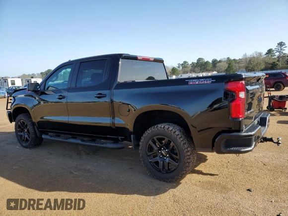2022 Chevrolet Silverado 1500 LT Trail Boss with VIN 1GCPYFEL7NZ220493, listed as a Copart auction lot 47738795 with 38,194 mi miles and Salvage Title. Bid and sale history available at DreamBid. Image 2.