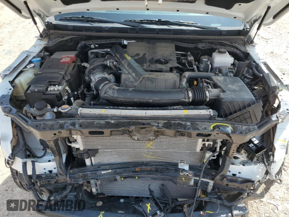 2024 Nissan Frontier S with VIN 1N6ED1CLXRN631616, listed as a Copart auction lot 57158585 with 19,495 mi miles and Salvage title. Bid and sale history available at DreamBid. Image 11.