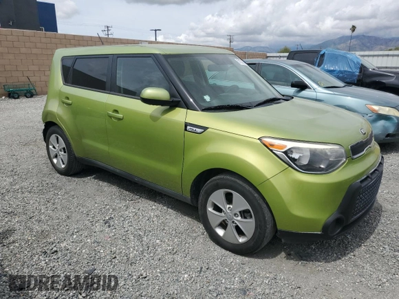 2015 Kia Soul with VIN KNDJN2A22F7772727, listed as a Copart auction lot 51332385 with 117,796 mi miles and Salvage Title. Bid and sale history available at carsss.com. Image 4.