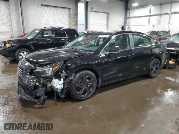 2020 Subaru Legacy Special Sports with VIN 4S3BWAG62L3012113, listed as a Copart auction lot 48514345 with 14,453 mi miles and Salvage Title. Bid and sale history available at carsss.com. Image 1.