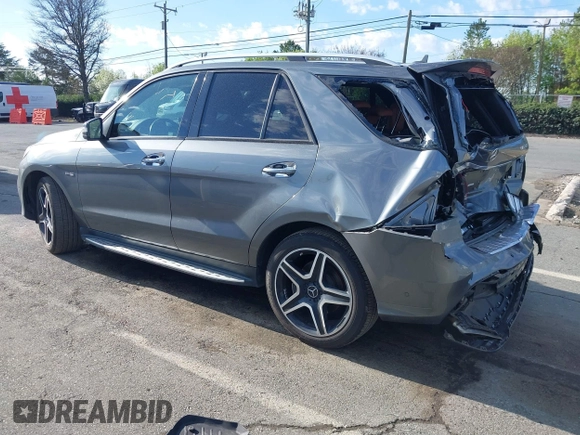 2018 Mercedes-Benz GLE 43 AMG with VIN 4JGDA6EB3JB100851, listed as a IAAI auction lot 41791759 with 70,155 mi miles and . Bid and sale history available at DreamBid. Image 3.