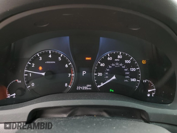 2014 Lexus RX 350 with VIN 2T2BK1BA1EC230752, listed as a Copart auction lot 53041835 with 224,396 mi miles and Salvage Title. Bid and sale history available at DreamBid. Image 9.